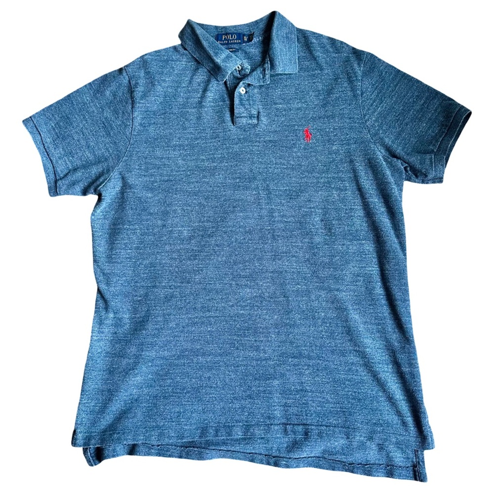 Polo Ralph Lauren Men’s Blue Polo‎ Shirt Classic Collar Size XL Preppy Nautical